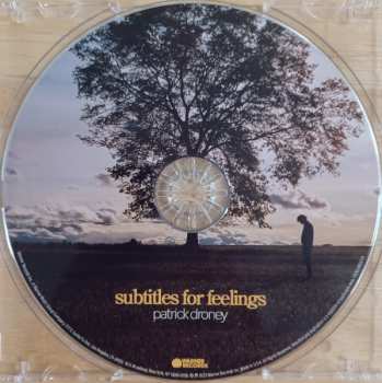 CD Patrick Droney: Subtitles For Feelings
