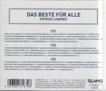 3CD Patrick Lindner: Das Beste Für Alle