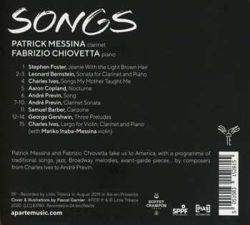 CD Fabrizio Chiovetta: Songs