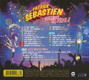 CD/DVD/Dobozkészlet Patrick Sébastien: Ça Va Être Ta Fête LTD