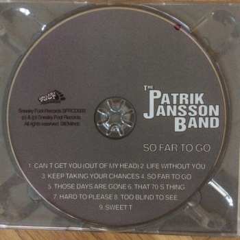 CD Patrik Jansson Band: So Far To Go DIGI