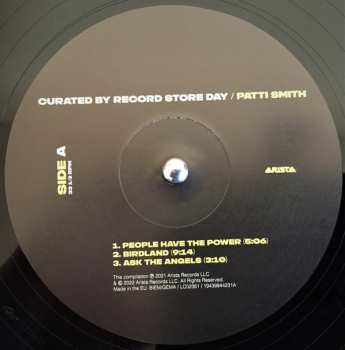 2LP Patti Smith: Curated By Record Store Day LTD