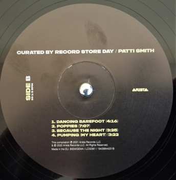 2LP Patti Smith: Curated By Record Store Day LTD