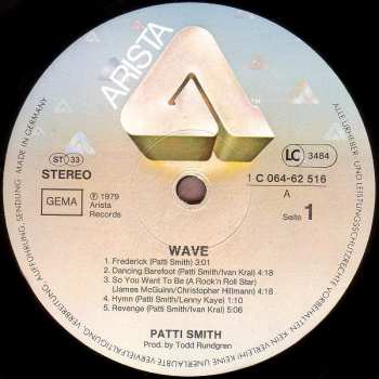 LP Patti Smith Group: Wave