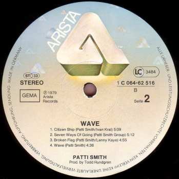 LP Patti Smith Group: Wave