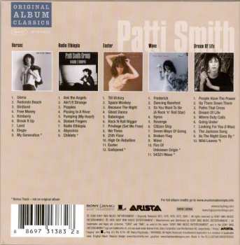 5CD/Dobozkészlet Patti Smith: Original Album Classics