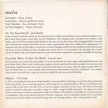 CD Patti Smith: Twelve DIGI