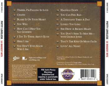 CD Patty Loveless: 16 Biggest Hits