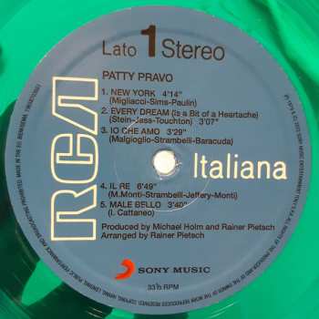 LP Patty Pravo: ...Munich-Album... CLR | LTD