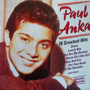 LP Paul Anka: 16 Greatest Hits