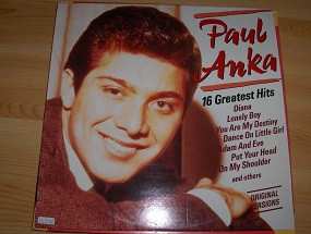 LP Paul Anka: 16 Greatest Hits