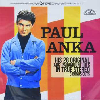 Album Paul Anka: His 28 Original ABC-Paramount Hits In True Stereo + 3 Bonus Cuts