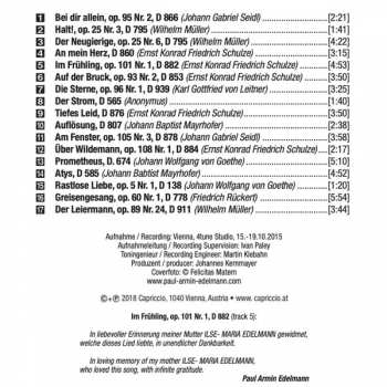 CD Paul Armin Edelmann: The Schubert Album