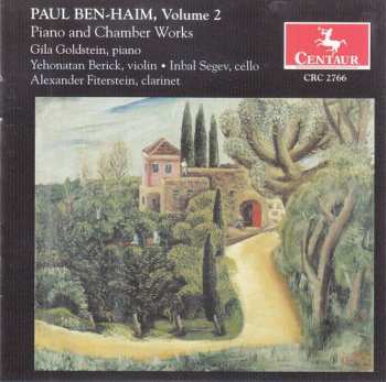 CD Inbal Segev: Paul Ben-Haim: Piano & Chamber Works, Vol. 2