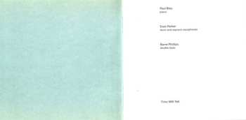 CD Evan Parker: Time Will Tell