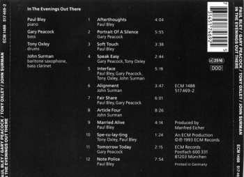 CD John Surman: In The Evenings Out There