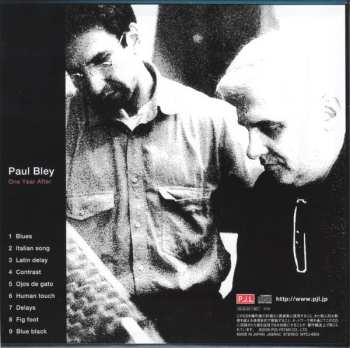CD Paul Bley: One Year After