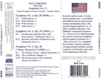 CD National Symphony Orchestra Of Ukraine: Symphonies Nos 1-3
