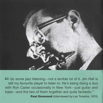4CD/Dobozkészlet Paul Desmond Jim Hall Quartet: Complete Recordings