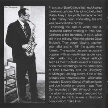 4CD/Dobozkészlet Paul Desmond Jim Hall Quartet: Complete Recordings