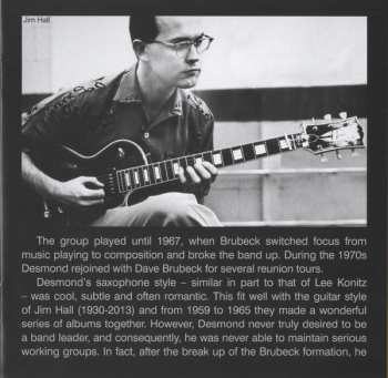 4CD/Dobozkészlet Paul Desmond Jim Hall Quartet: Complete Recordings