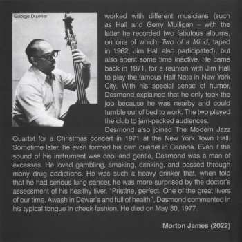 4CD/Dobozkészlet Paul Desmond Jim Hall Quartet: Complete Recordings