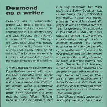 4CD/Dobozkészlet Paul Desmond Jim Hall Quartet: Complete Recordings