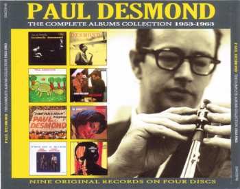 4CD/Dobozkészlet Paul Desmond: The Complete Albums Collection 1953-1963