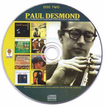 4CD/Dobozkészlet Paul Desmond: The Complete Albums Collection 1953-1963