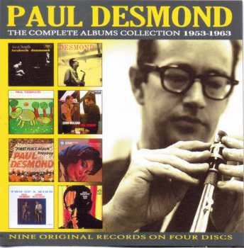 4CD/Dobozkészlet Paul Desmond: The Complete Albums Collection 1953-1963