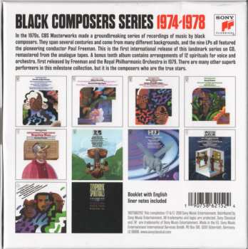 10CD/Dobozkészlet Various: Black Composers Series 1974-1978