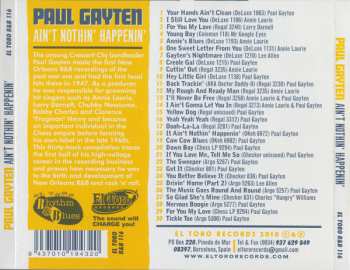 CD Paul Gayten: Ain’t Nothin’ Happenin’ (Cool Jump Blues 1947–1957)