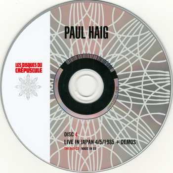 4CD/Dobozkészlet Paul Haig: The Warp Of Pure Fun