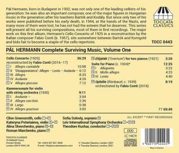 CD نيسم جلال: Complete Surviving Music, Volume One - Cello Concerto