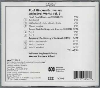 6CD/Dobozkészlet Paul Hindemith: Complete Orchestral Works