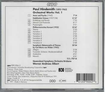 6CD/Dobozkészlet Paul Hindemith: Complete Orchestral Works