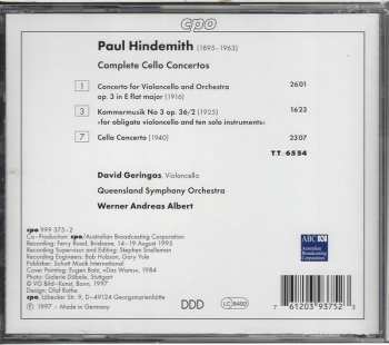 5CD/Dobozkészlet Paul Hindemith: Complete Orchestral Works 2
