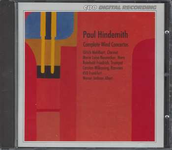 4CD/Dobozkészlet Paul Hindemith: Complete Orchestral Works 3