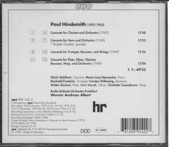 4CD/Dobozkészlet Paul Hindemith: Complete Orchestral Works 3