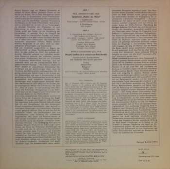 LP Paul Hindemith: Mathis Der Maler / Trauermusik Dem Gedenken Béla Bartóks