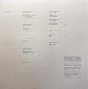3LP/Dobozkészlet Paul Hindemith: Sonatas For Viola / Piano And Viola Alone