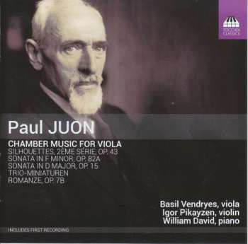 CD Paul Juon: Chamber Music For Viola