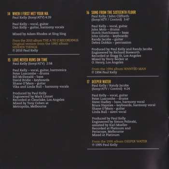 2CD Paul Kelly: Paul Kelly's Greatest Hits (Songs From The South 1985 - 2019) 