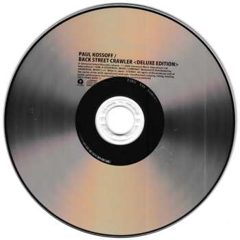 2CD Paul Kossoff: Back Street Crawler DLX