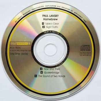 CD Paul Lansky: Homebrew