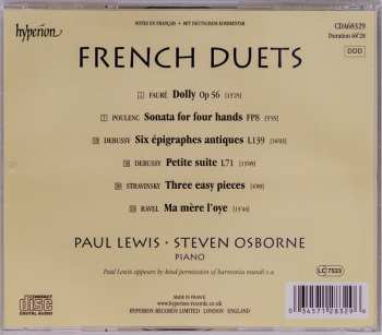 CD Paul Lewis: French Duets