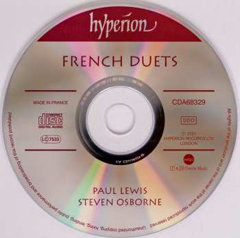 CD Paul Lewis: French Duets
