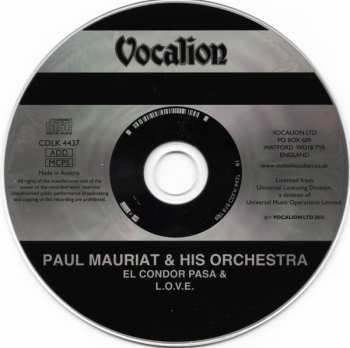 CD Paul Mauriat And His Orchestra: El Condor Pasa & L.O.V.E.