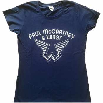 Merch Paul McCartney: Női Póló Wings Logo Paul Mccartney 