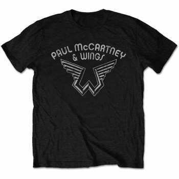 Merch Paul McCartney: Póló Wings Logo Paul Mccartney 